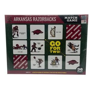 Arkansas Razorbacks Matching Memory Game